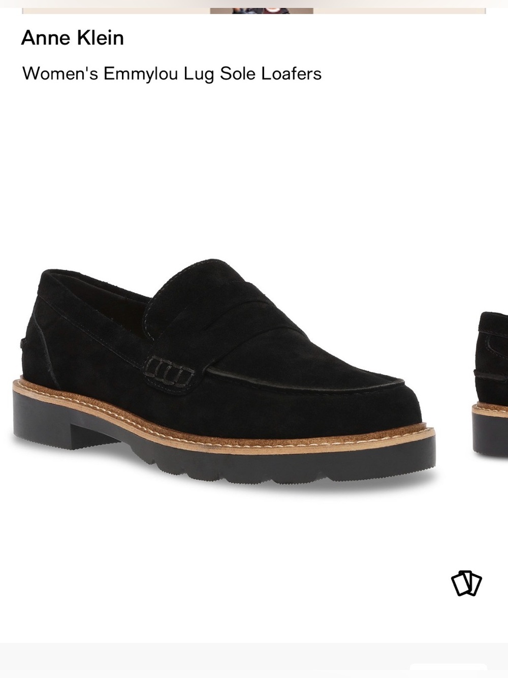 Ann Klein Women's Emmylou Lug Sole Loafers